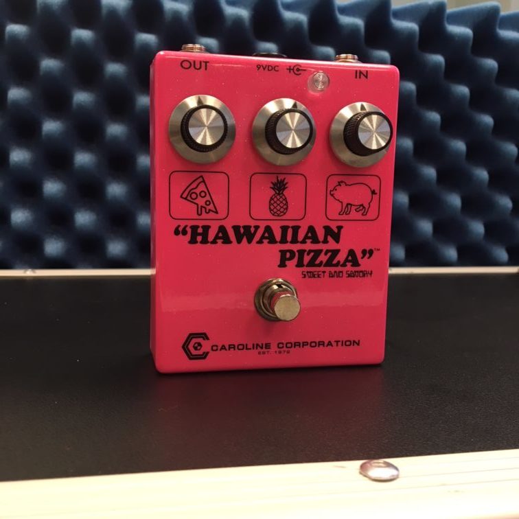 hawaiian pizza guitar pedal